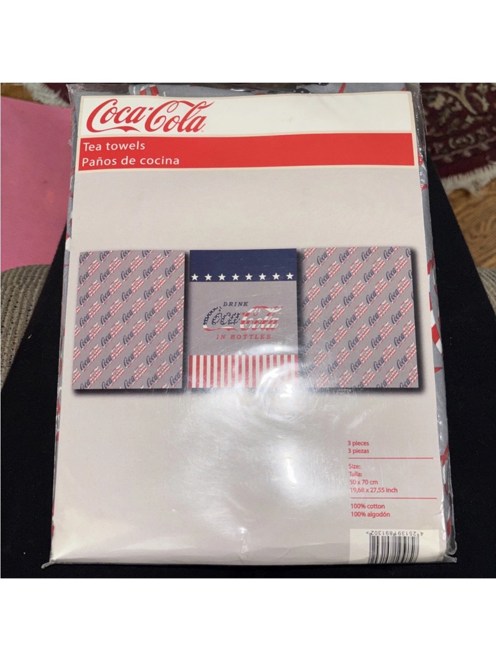 Coca-Cola Patriotic Logo Boxed Set - Gray, Red, Navy